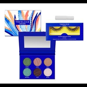 Treslúce Palette, brush, and lash set